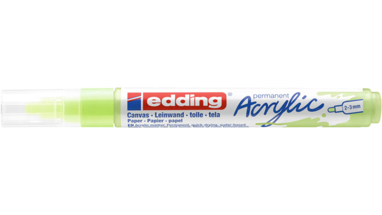 Acrylmarker edding e-5100 medium pastel groen