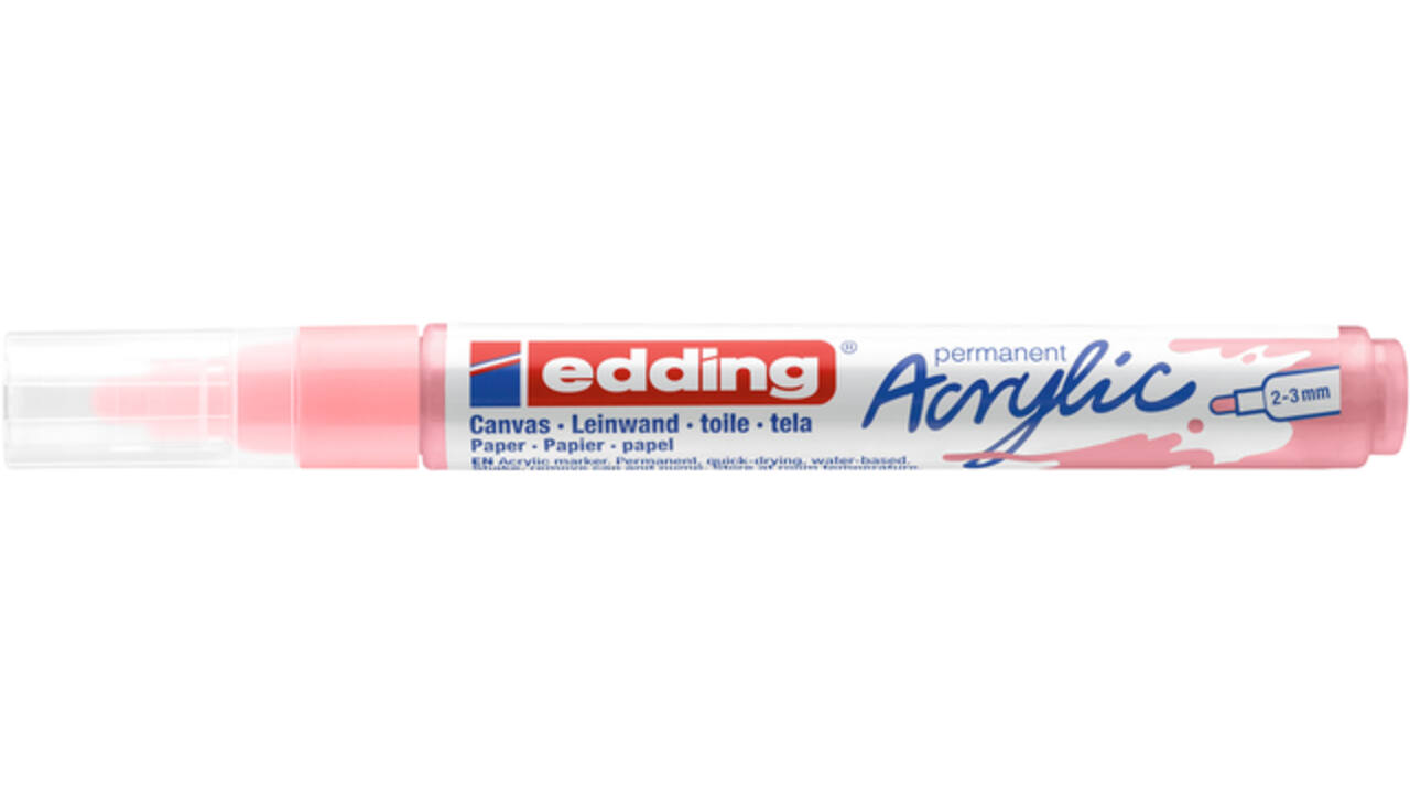 Acrylmarker edding e-5100 medium stijlvol mauve