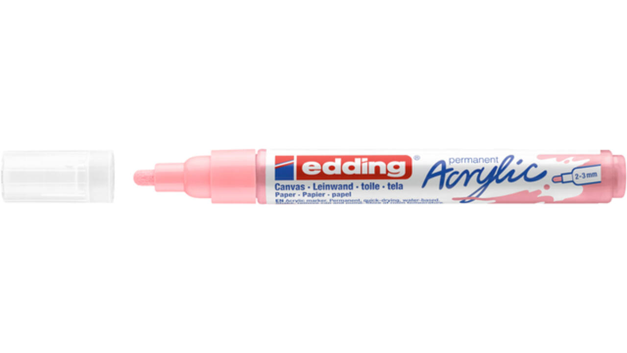 Acrylmarker edding e-5100 medium stijlvol mauve