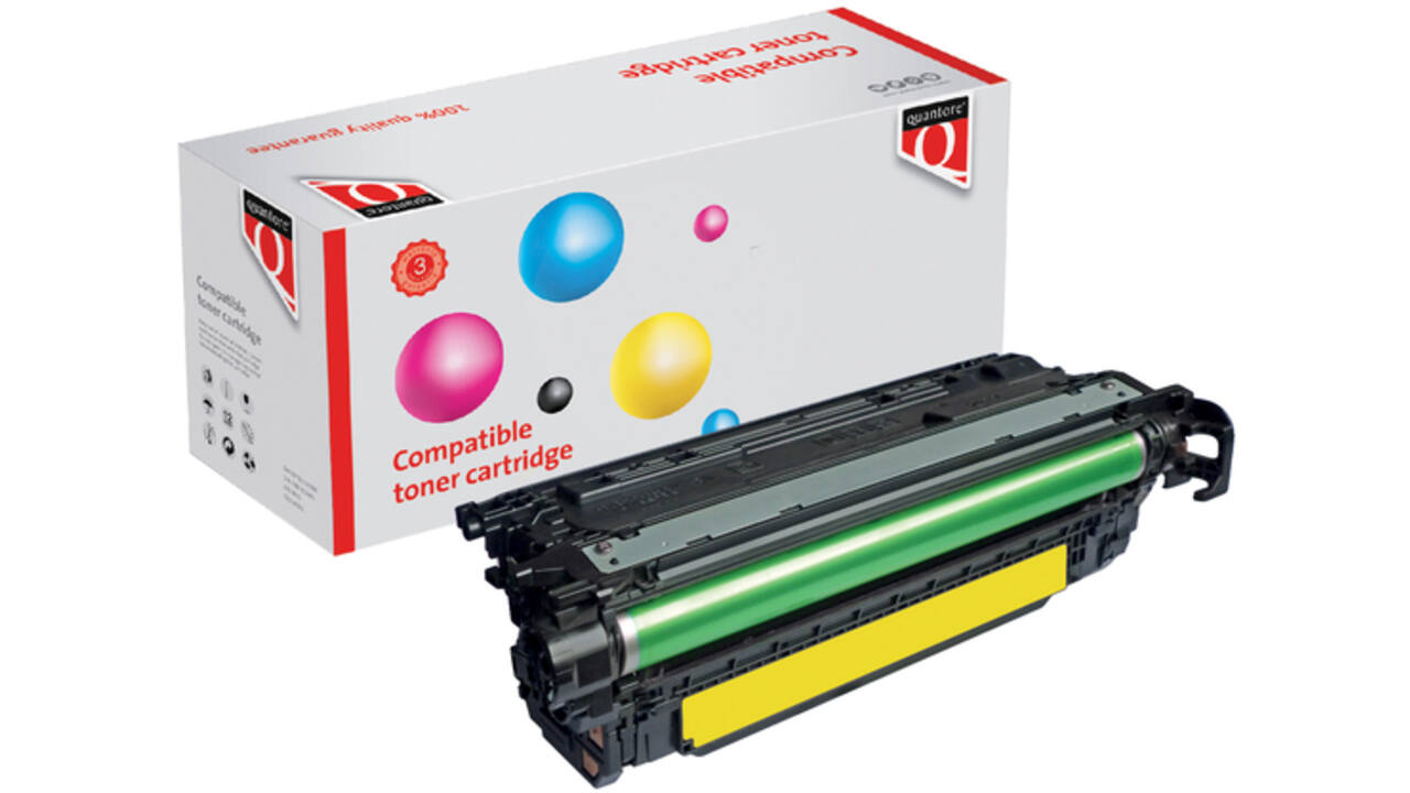 Tonercartridge Quantore alternatief tbv HP 657X CF472X geel
