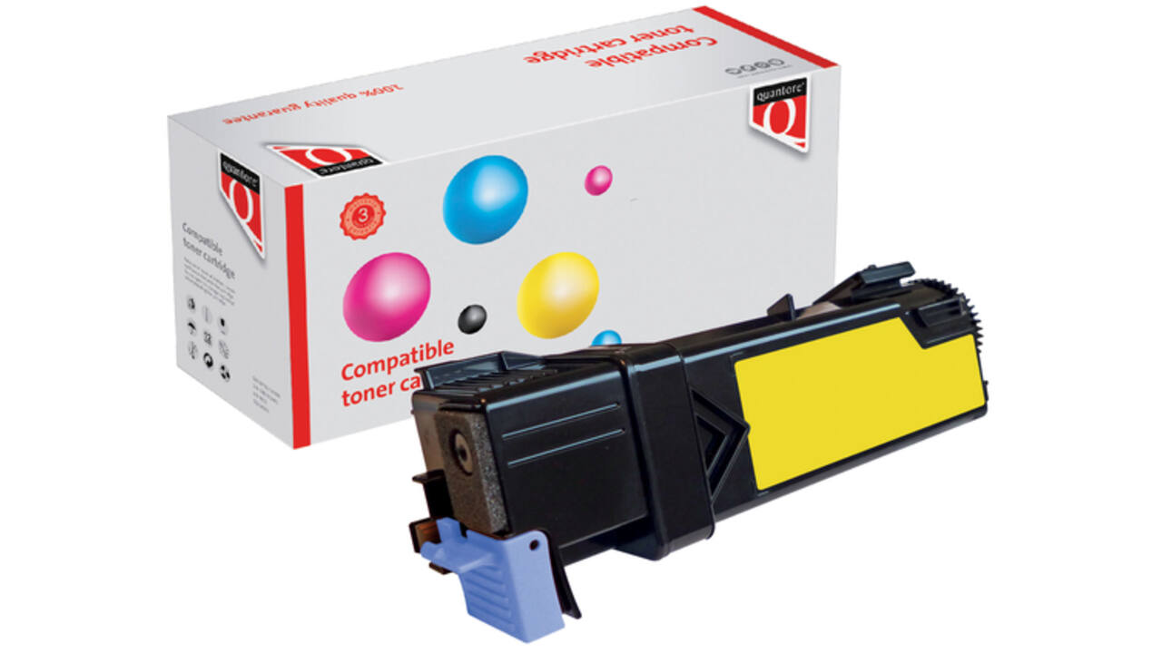Toner Quantore alternatief tbv Dell 593-11037 geel