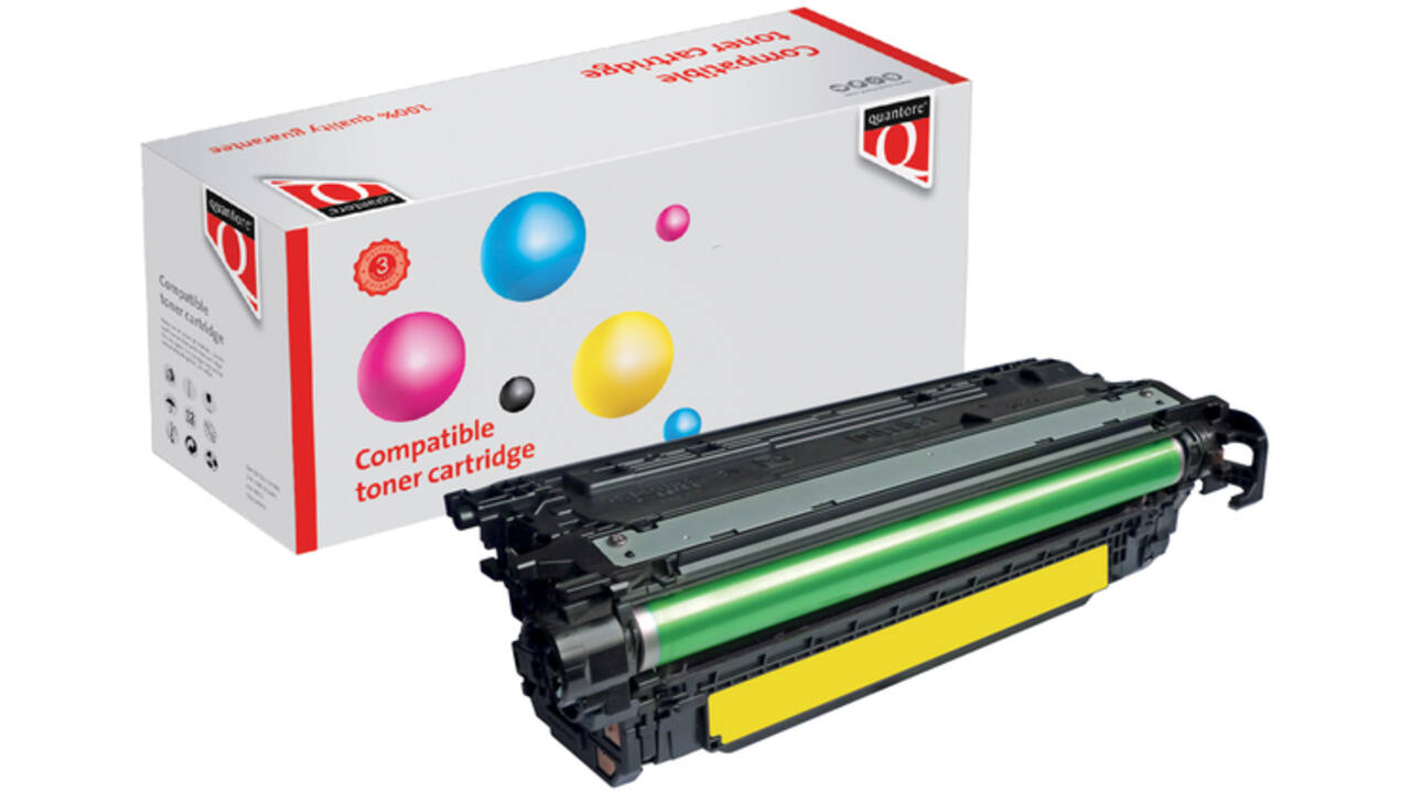 Tonercartridge Quantore alternatief tbv HP 646A CF032A geel