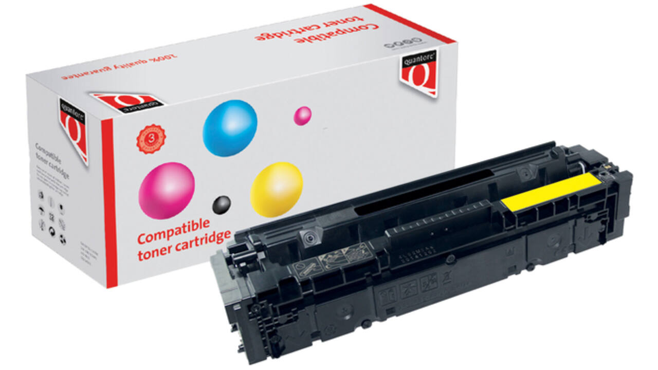 Tonercartridge Quantore alternatief tbv Canon 054H geel