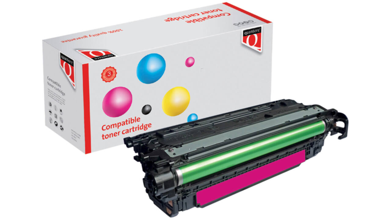 Tonercartridge Quantore alternatief tbv HP 655A CF453A rood