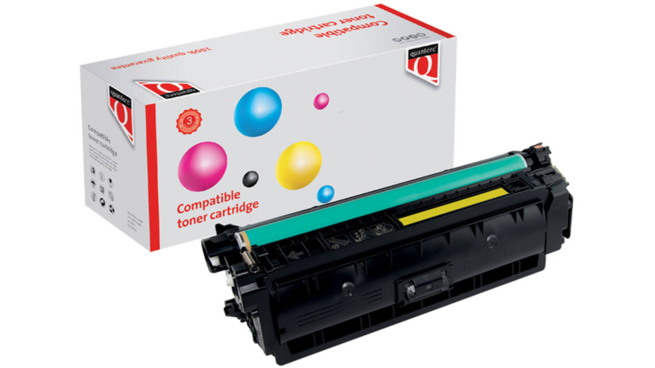 Tonercartridge Quantore alternatief tbv Canon 040H geel