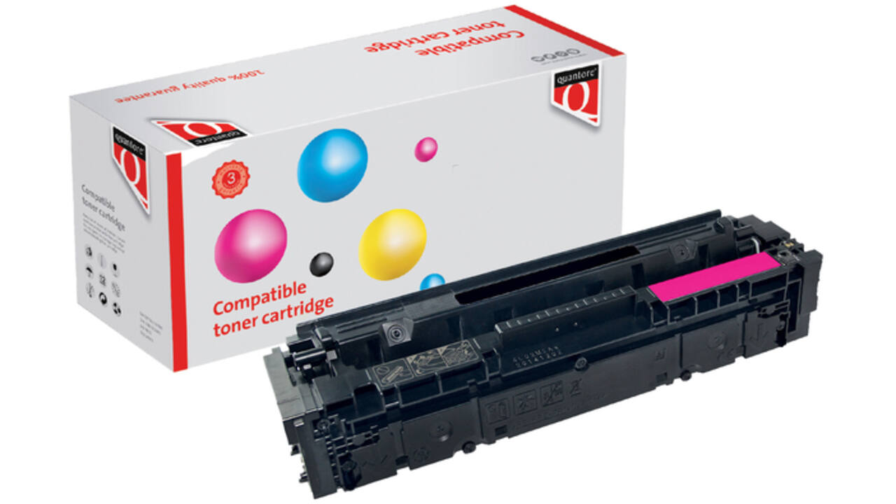 Tonercartridge Quantore alternatief tbv Canon 054H rood