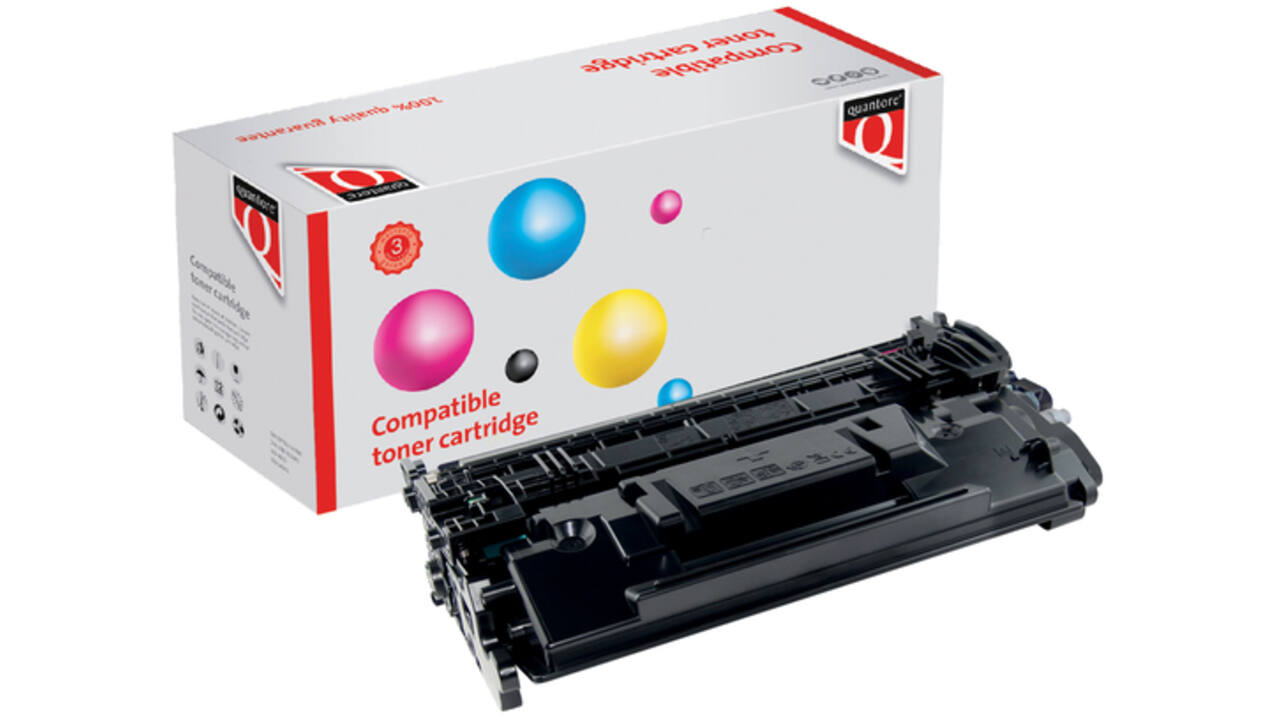 Tonercartridge Quantore alternatief tbv HP 89Y CF289Y zwart