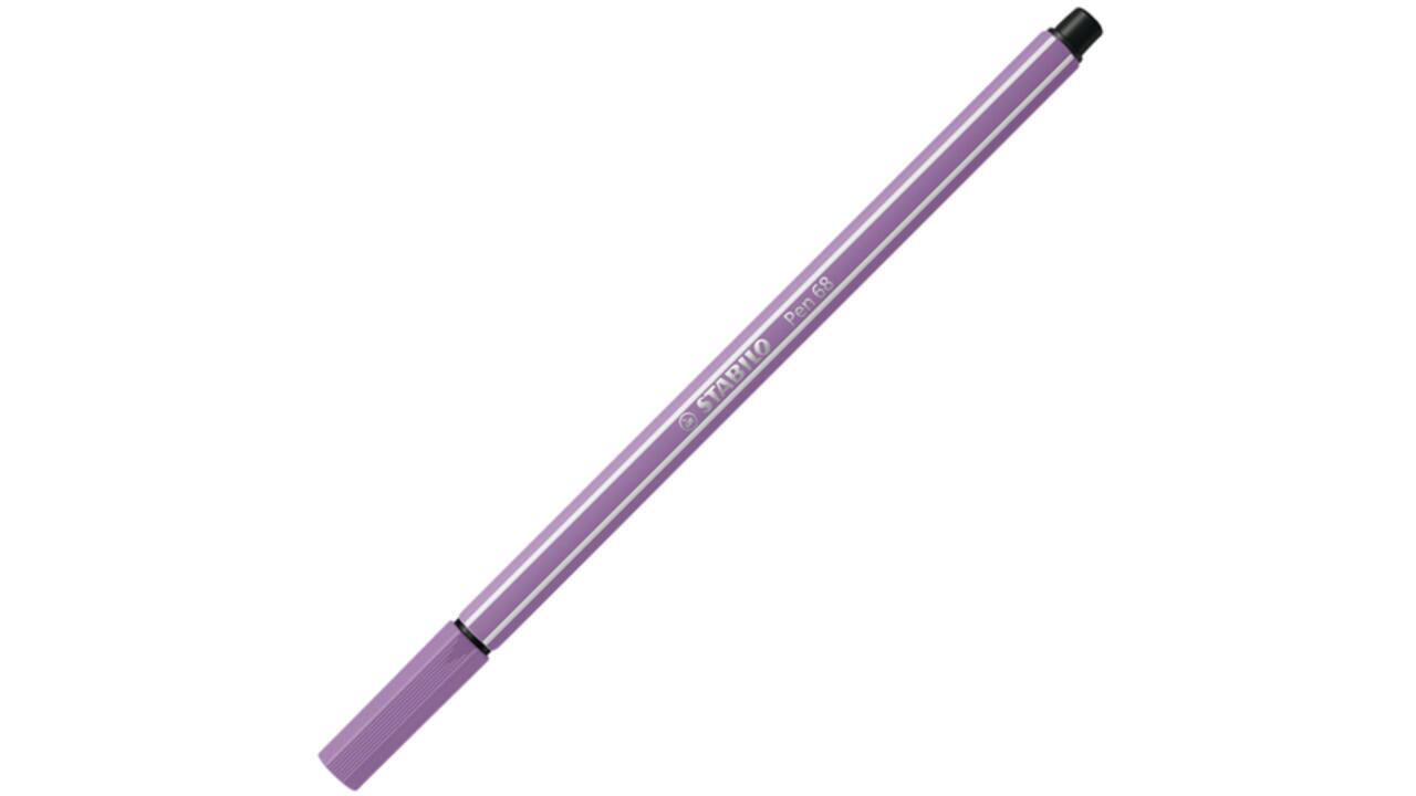 Viltstift STABILO Pen 68/62 medium pruimenpaars