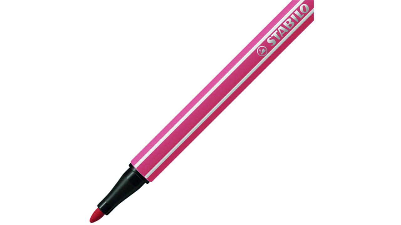 Viltstift STABILO Pen 68/47 medium roestig rood