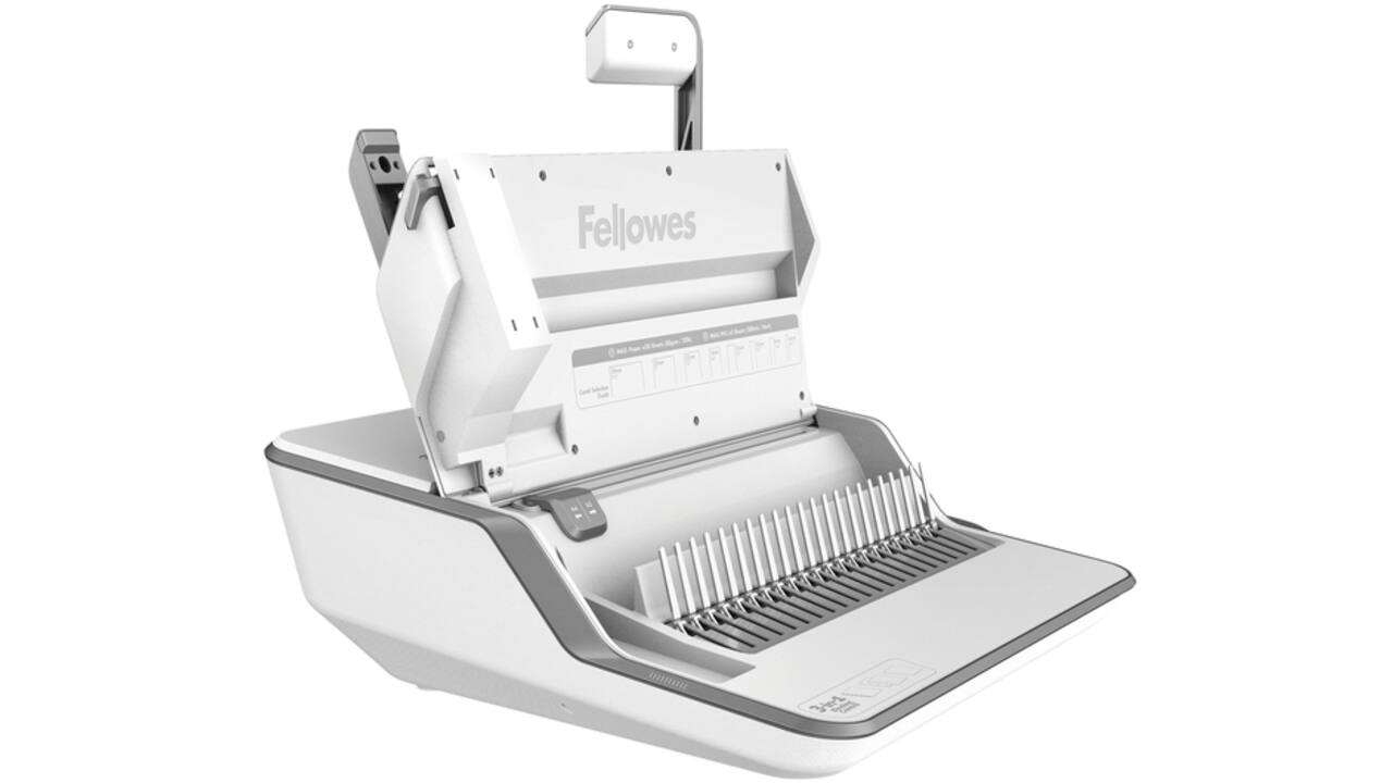 Inbindstation Fellowes Lyra 3-in-1 inbinden, nieten en perforeren