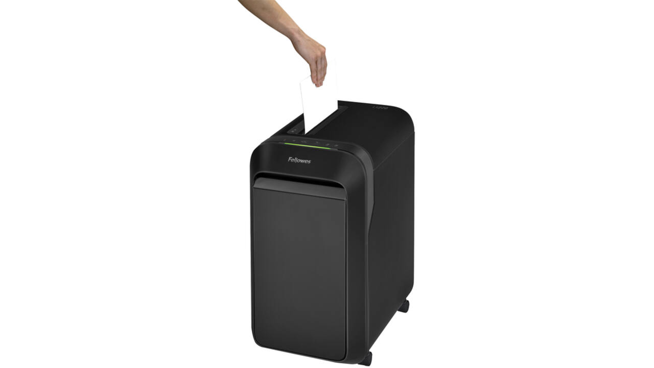 Papiervernietiger Fellowes Powershred LX220 snippers 2x12mm zwart