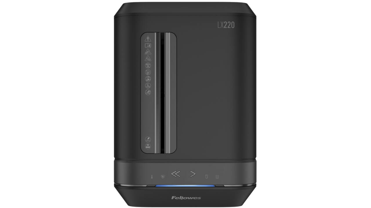 Papiervernietiger Fellowes Powershred LX220 snippers 2x12mm zwart