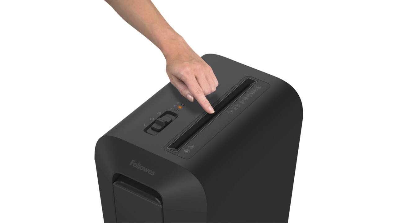 Papiervernietiger Fellowes Powershred LX65 snippers 4x40mm zwart