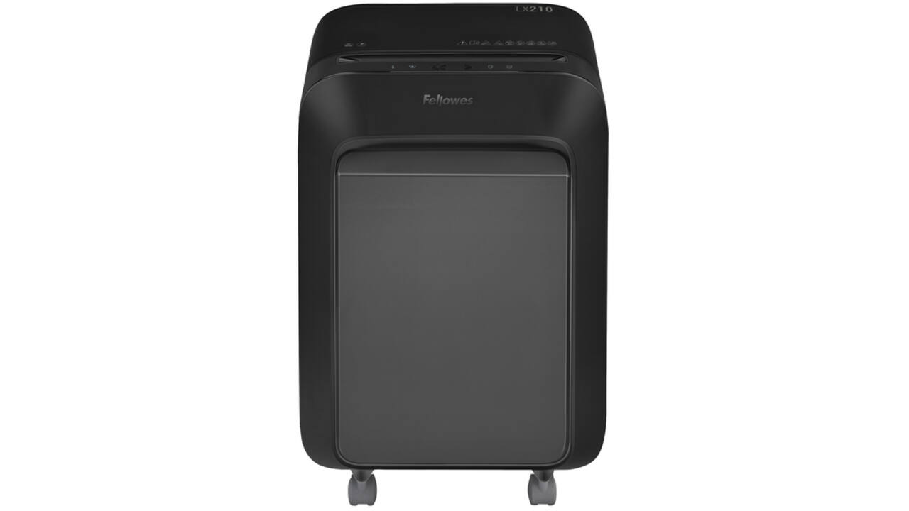 Papiervernietiger Fellowes Powershred LX210 snippers 4x12mm zwart