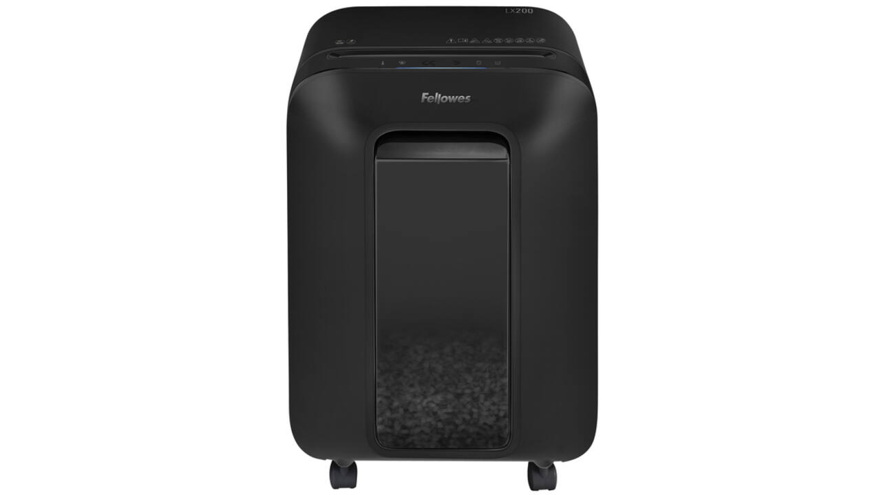 Papiervernietiger Fellowes Powershred LX200 snippers 4x12mm zwart