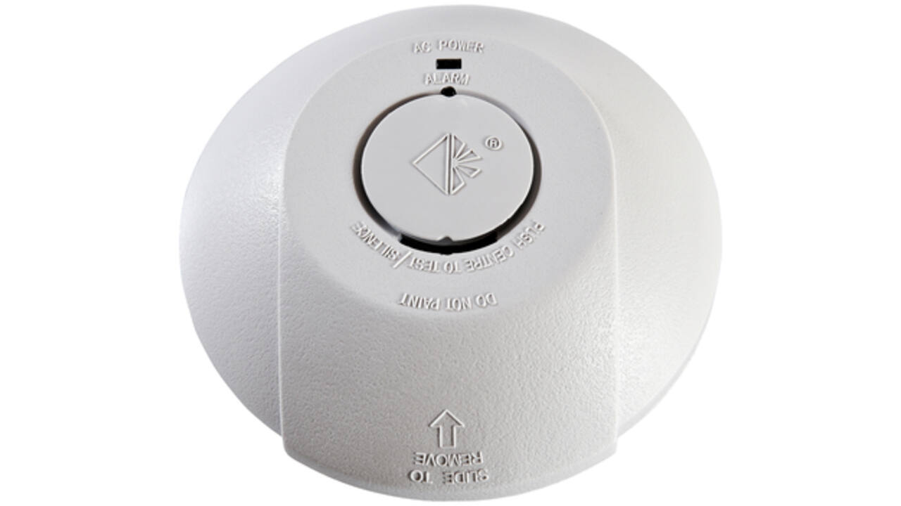 Rookmelder Fito optisch 230V inclusief 9V back-up batterij