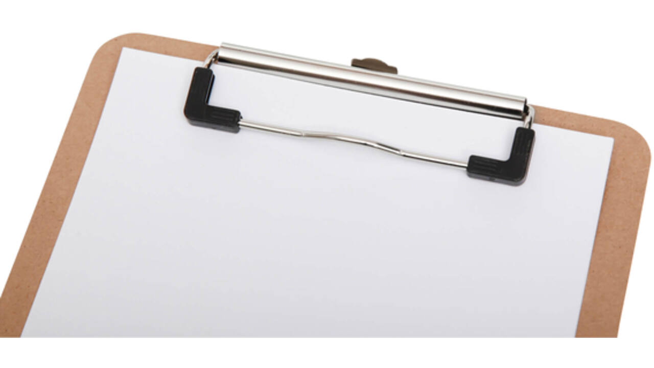 Klembord MAUL Basic A5 staand hardboard