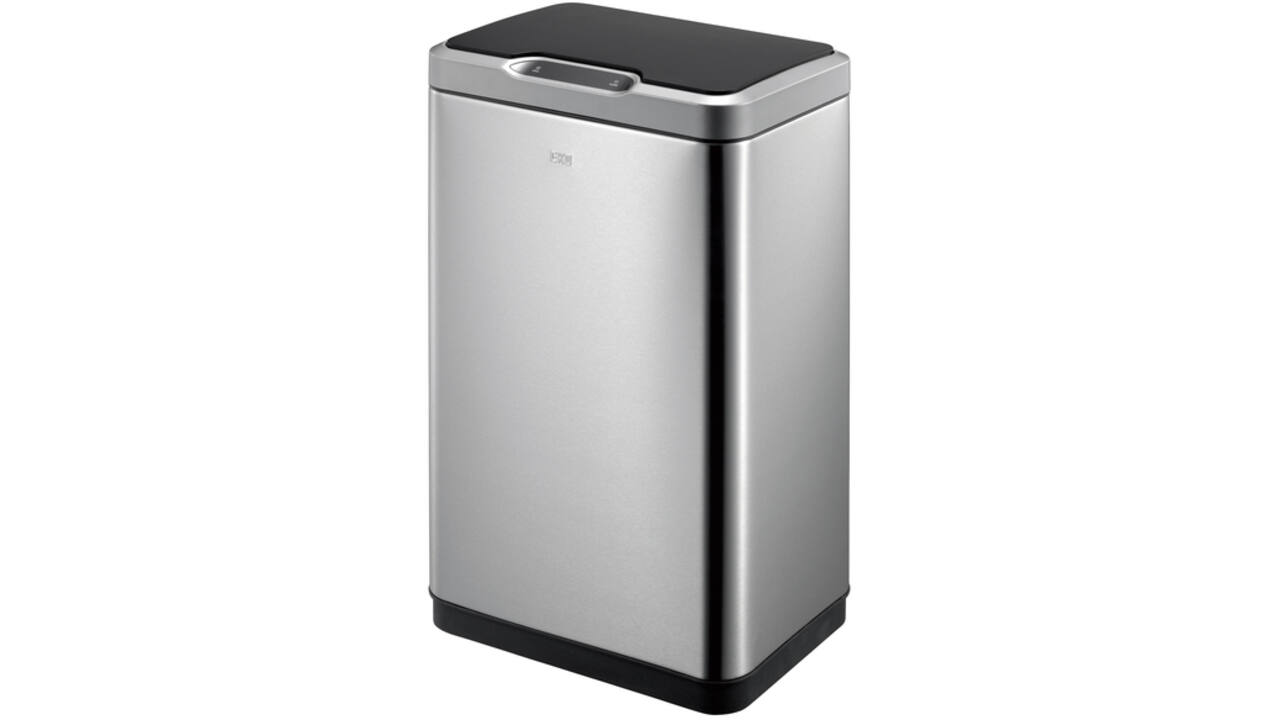 Afvalbak EKO Mirage met sensor 30liter RVS mat