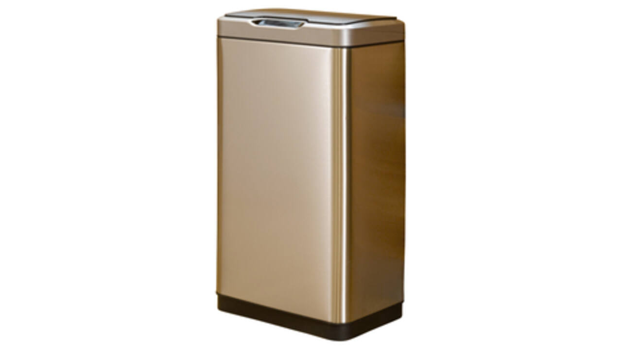 Afvalbak EKO Mirage met sensor 30liter RVS mat