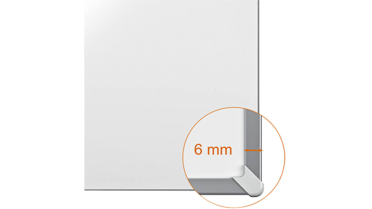 Whiteboard Nobo Impression Pro Widescreen 50x89cm staal