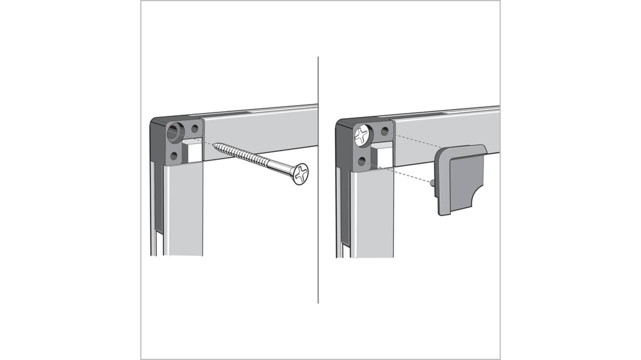 Whiteboard Nobo Essence Magnetisch 45x60cm staal