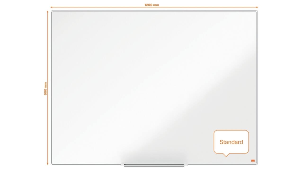 Whiteboard Nobo Impression Pro 90x120cm staal