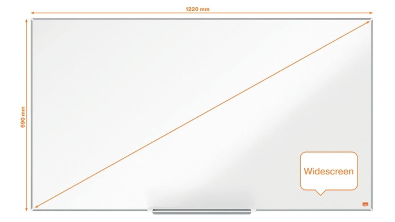 Whiteboard Nobo Impression Pro Widescreen 69x122cm emaille