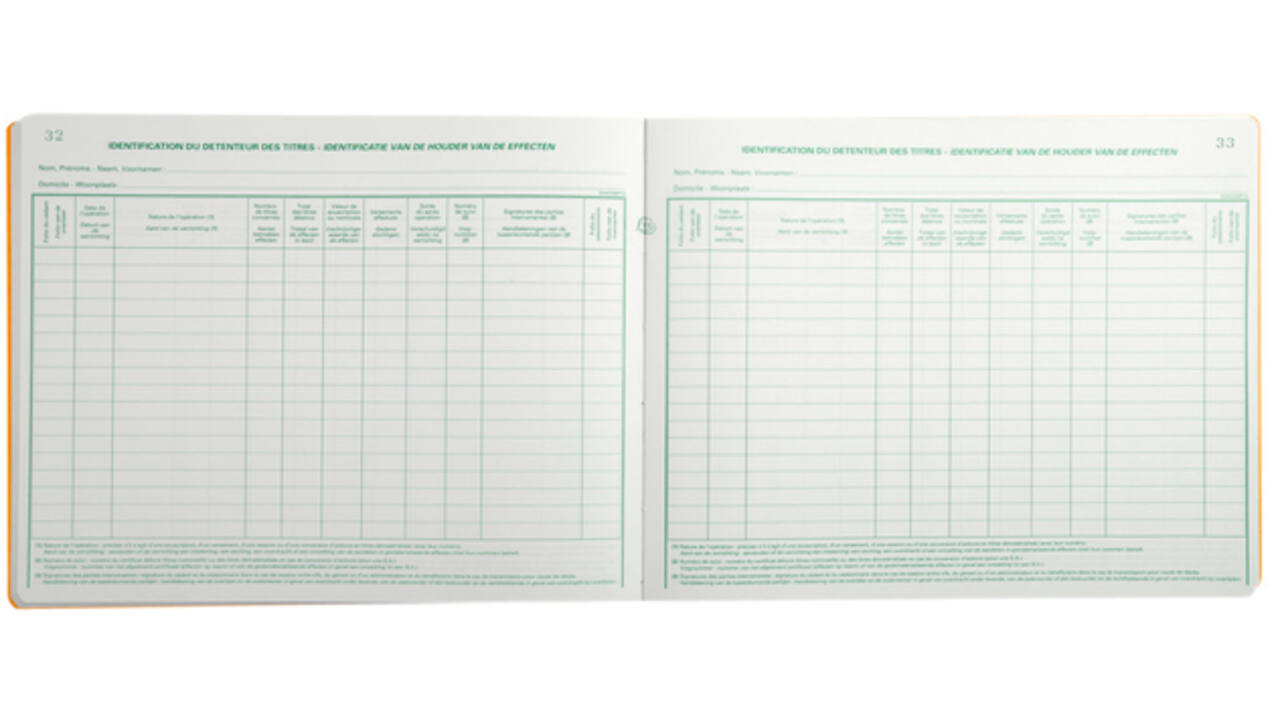 Register Piqure effecten BV SLR 240x320 80vel geel