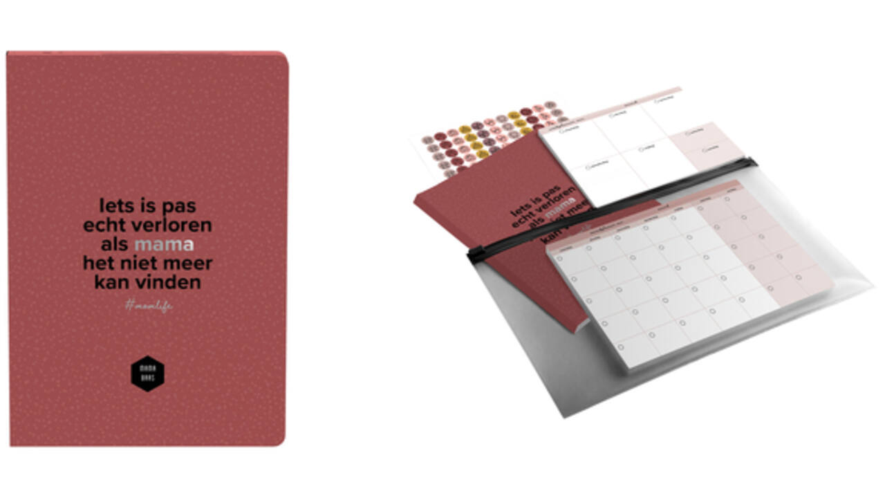 Planner en notebook Mama Baas