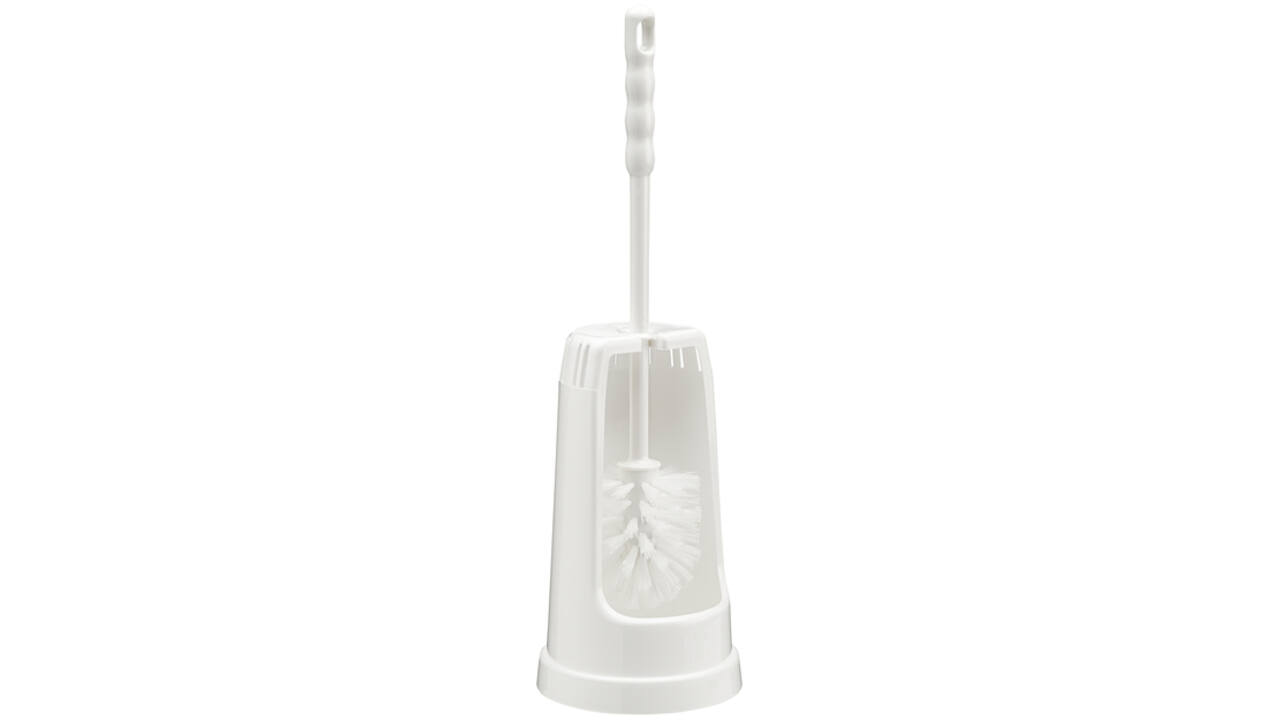 Toiletborstelhouder Cleaninq wit