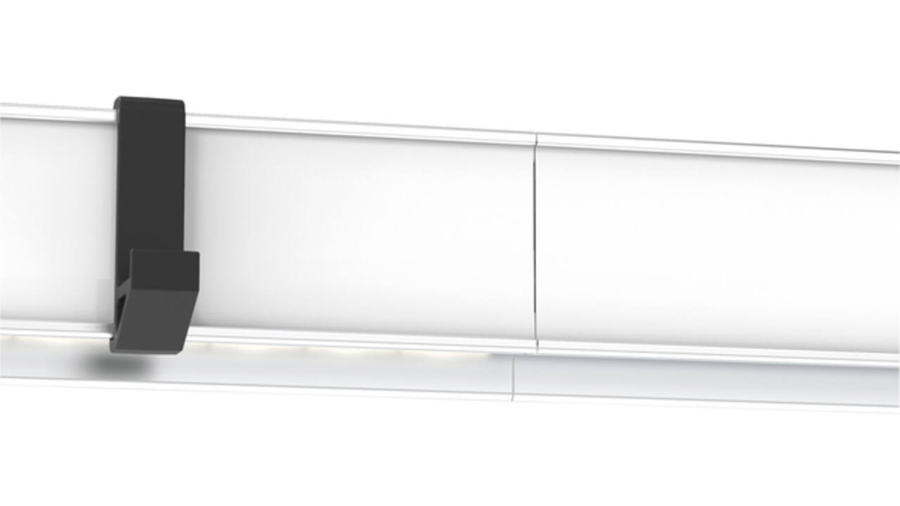 Wandrail MAULtalent Pro 50cm 5 functies aluminium