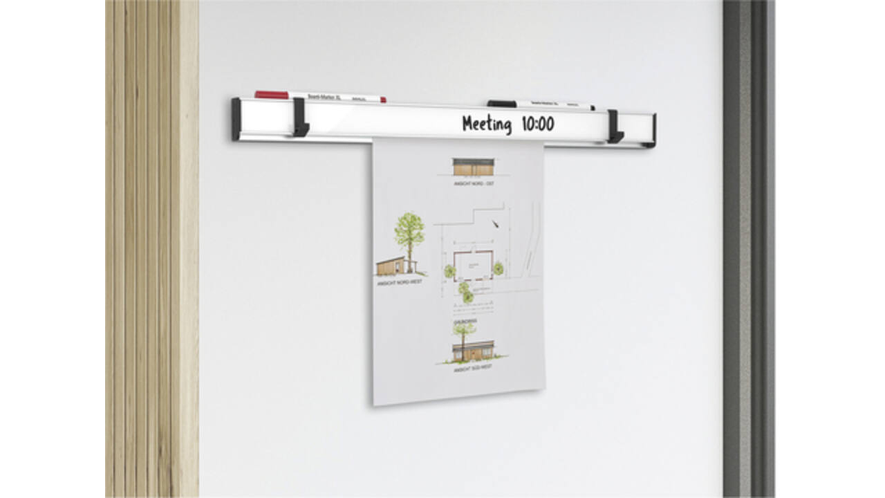Wandrail MAULtalent Pro 50cm 5 functies aluminium