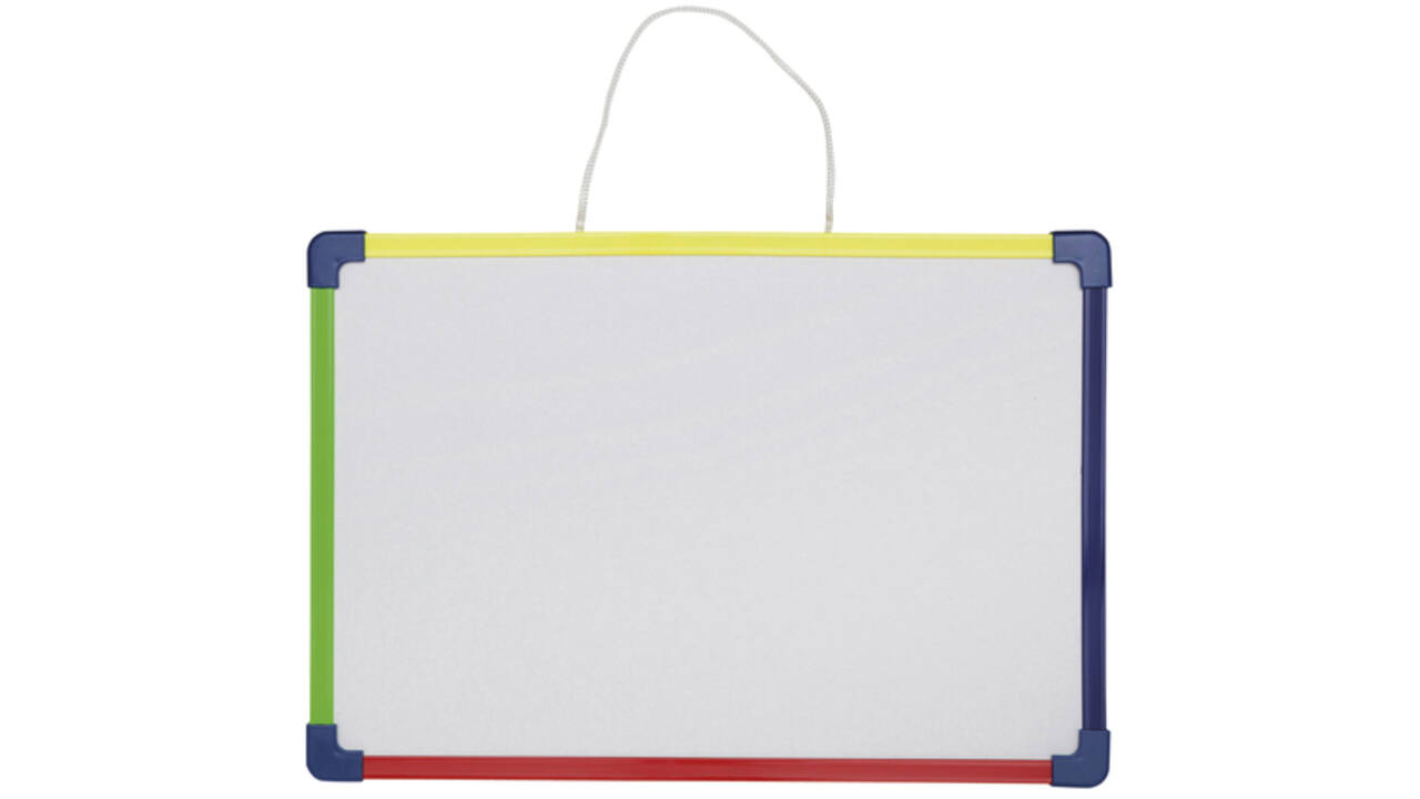 Whiteboard MAUL 24x35cm 2-zijdig beschrijf- wisbaar magnetisch staal