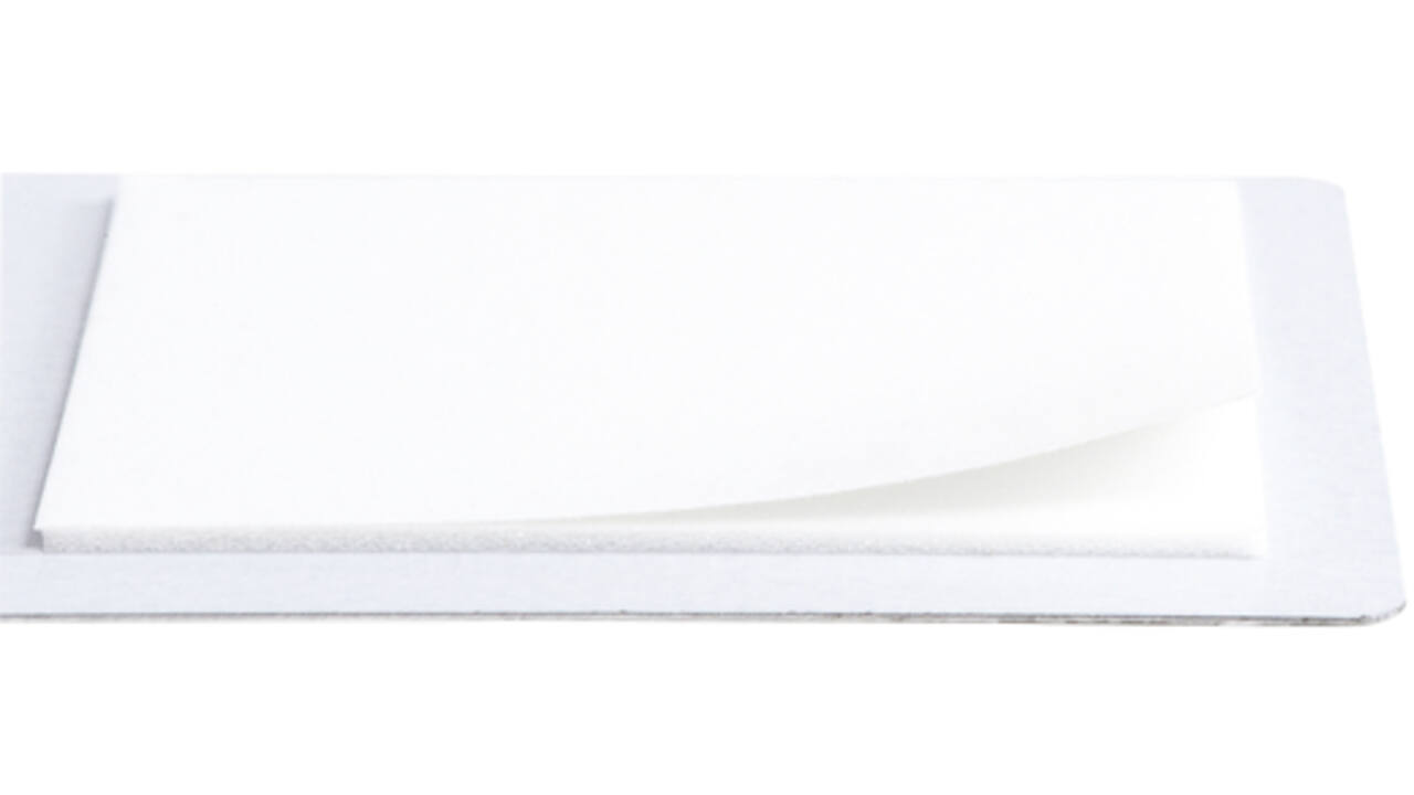 Wandlijst MAUL Standard zelfklevend 50cm incl 2 magneten wit