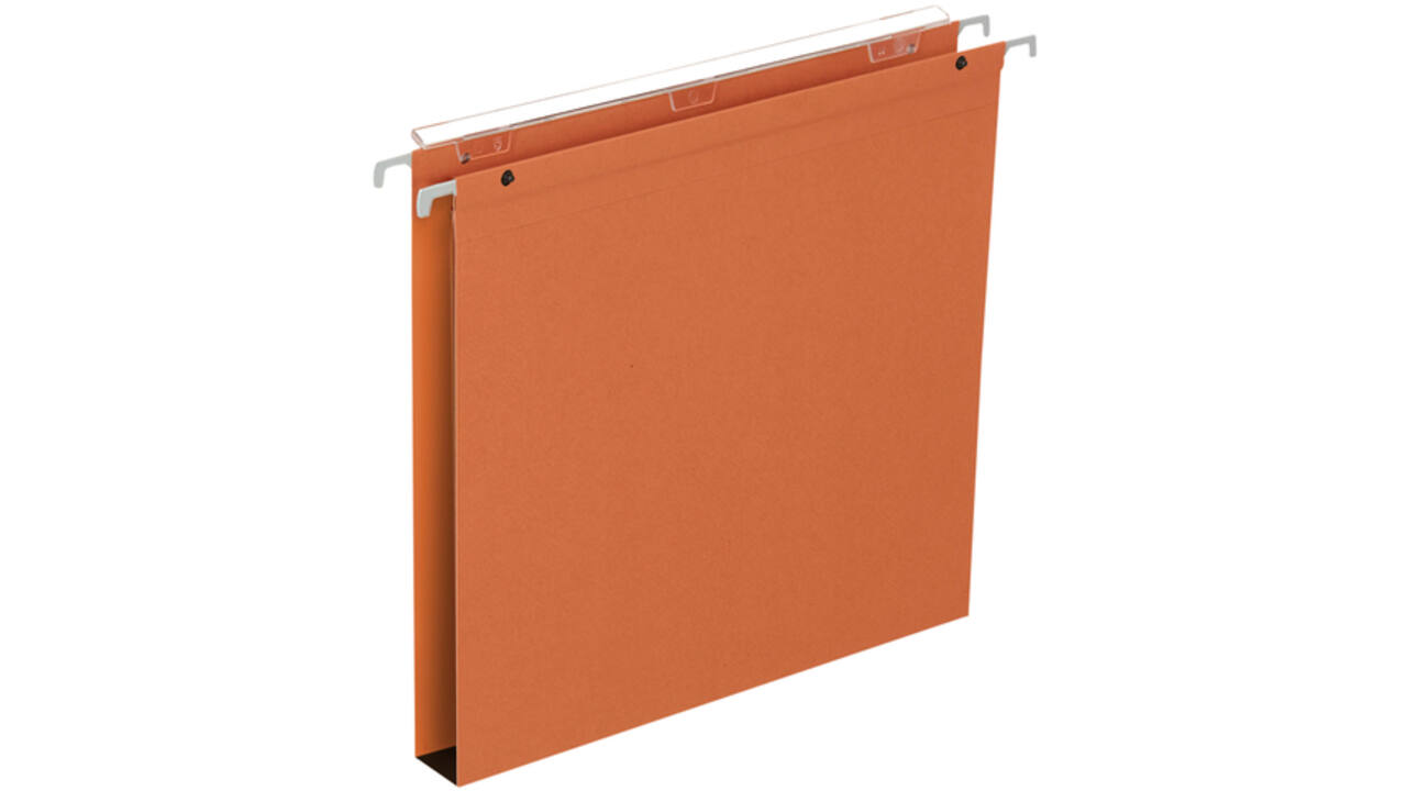 Hangmap MEDIUM Flex A4 30mm U-bodem oranje