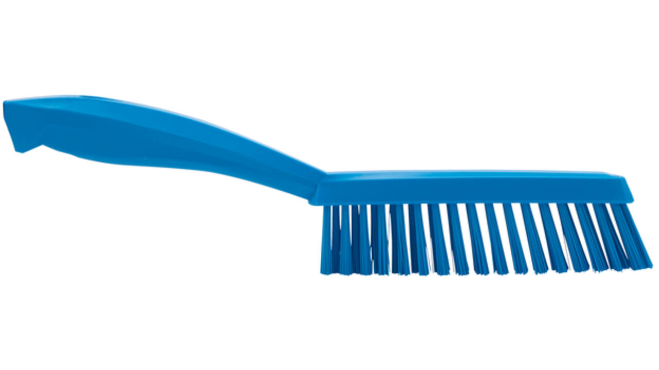 Handborstel Vikan smal 300mm blauw