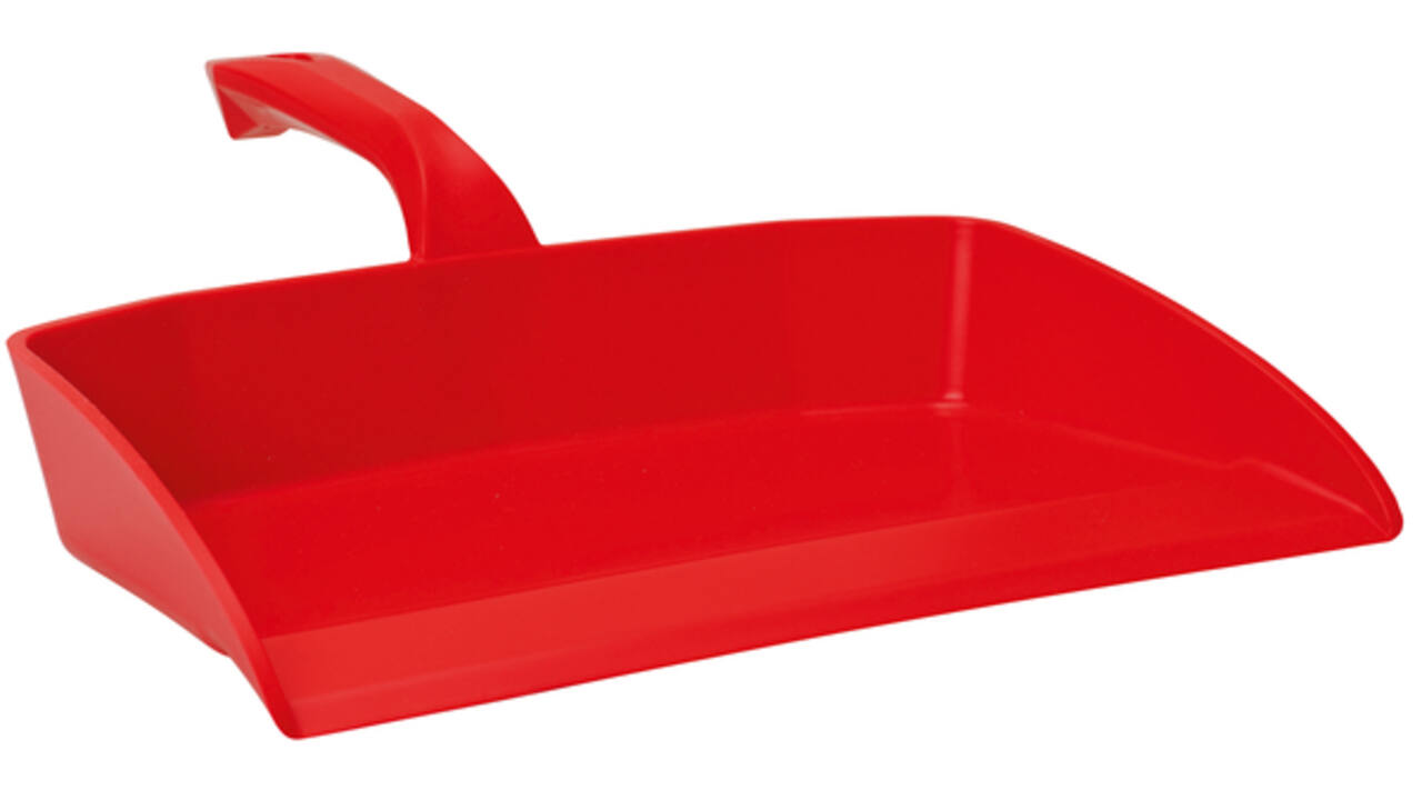 Stofblik Vikan 330x295mm rood kunststof