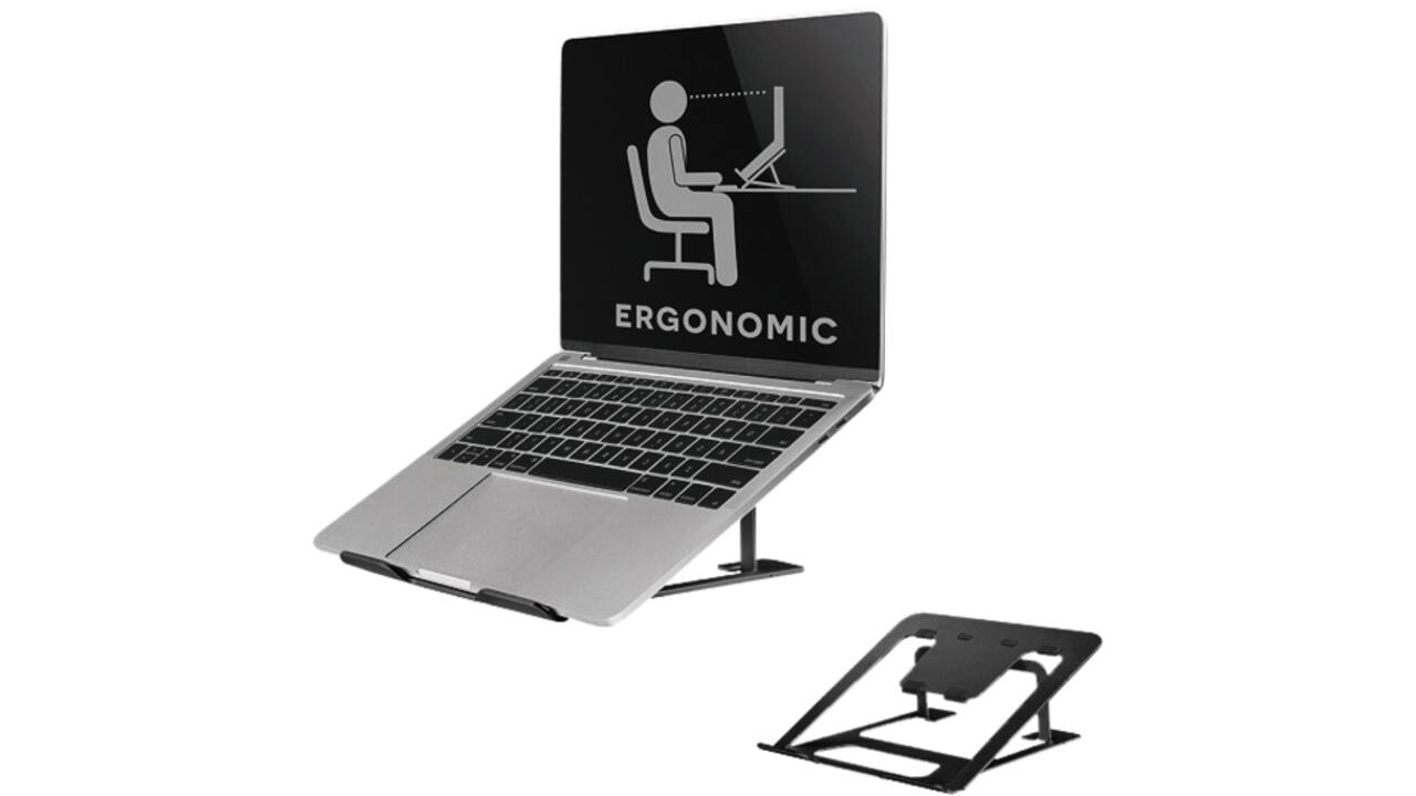 Laptopstandaard Neomounts NSLS085 zwart