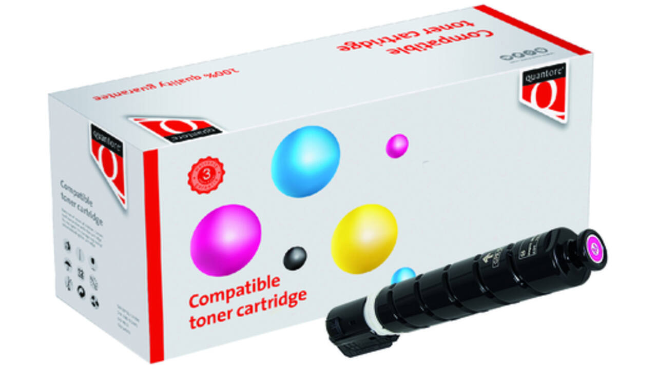 Tonercartridge Quantore alternatief tbv Canon 2184 C 002 rood