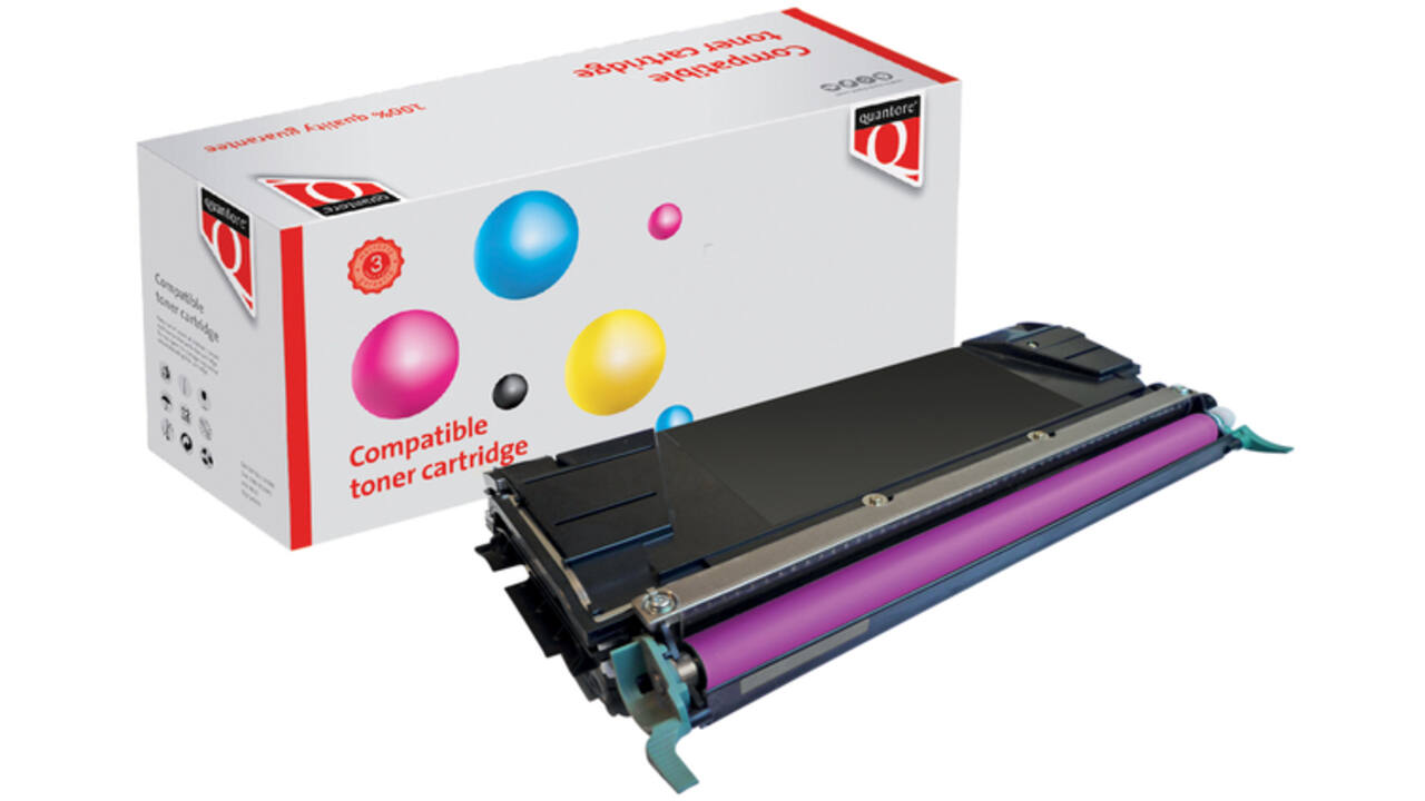 Tonercartridge Quantore alternatief tbv Lexmark C748H1MG rood