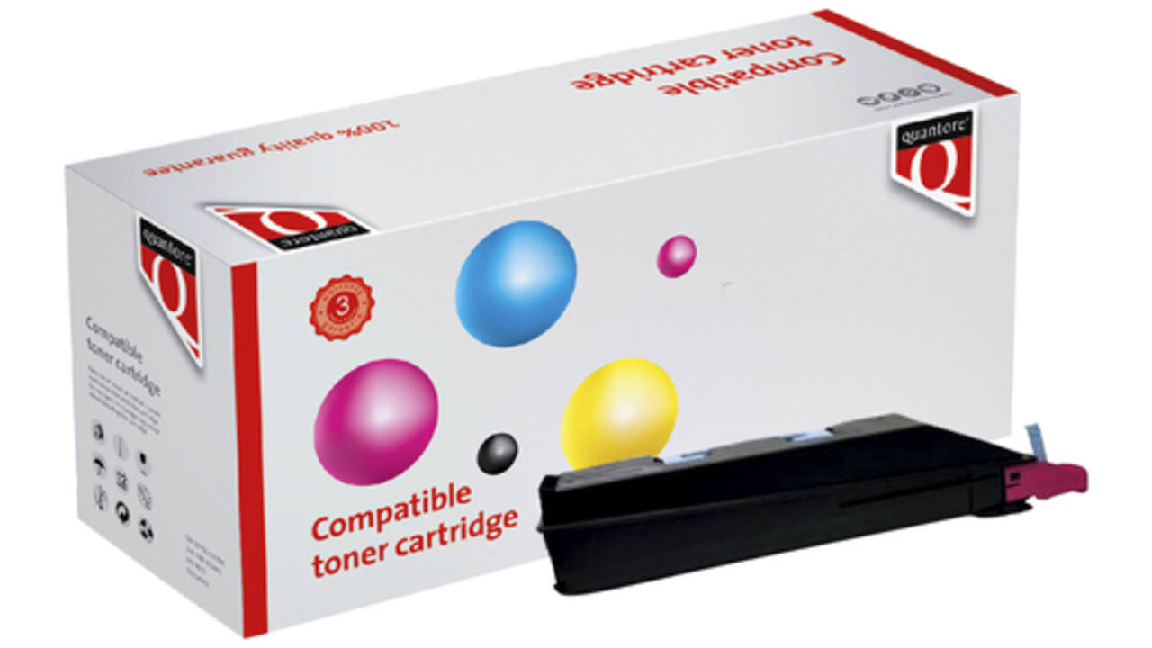 Toner Quantore alternatief tbv Kyocera TK-865M rood
