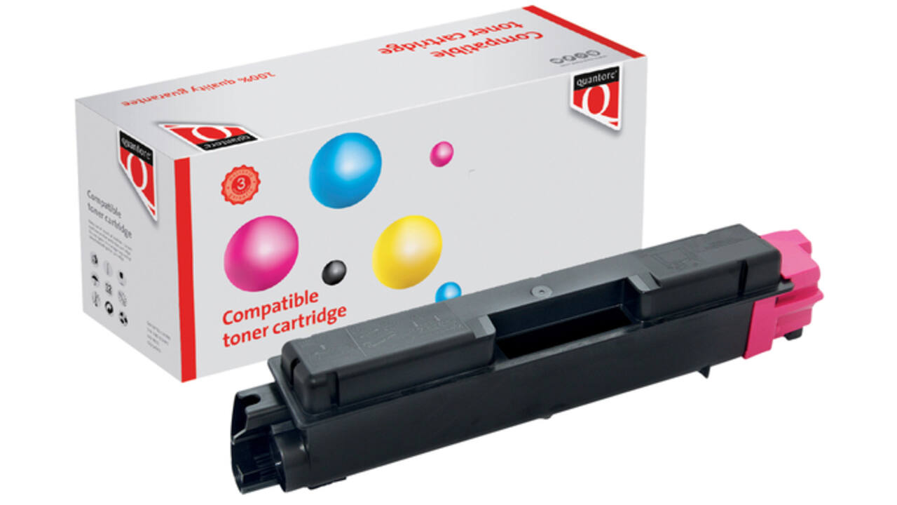 Toner Quantore alternatief tbv Kyocera TK-5160M rood