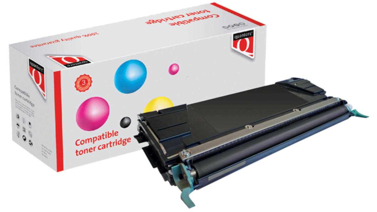 Tonercartridge Quantore alternatief tbv Lexmark C746H1KG zwart