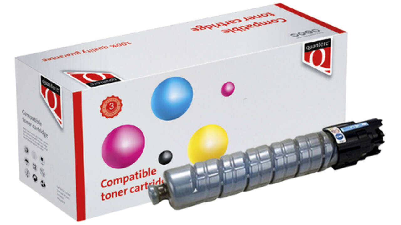 Toner Quantore alternatief tbv Ricoh 842080 geel