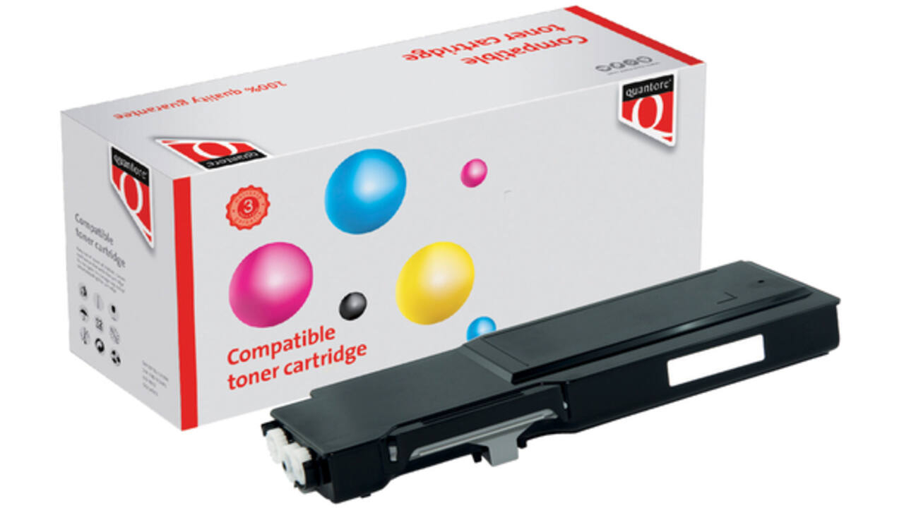 Toner Quantore alternatief tbv Dell 593-BBBU zwart
