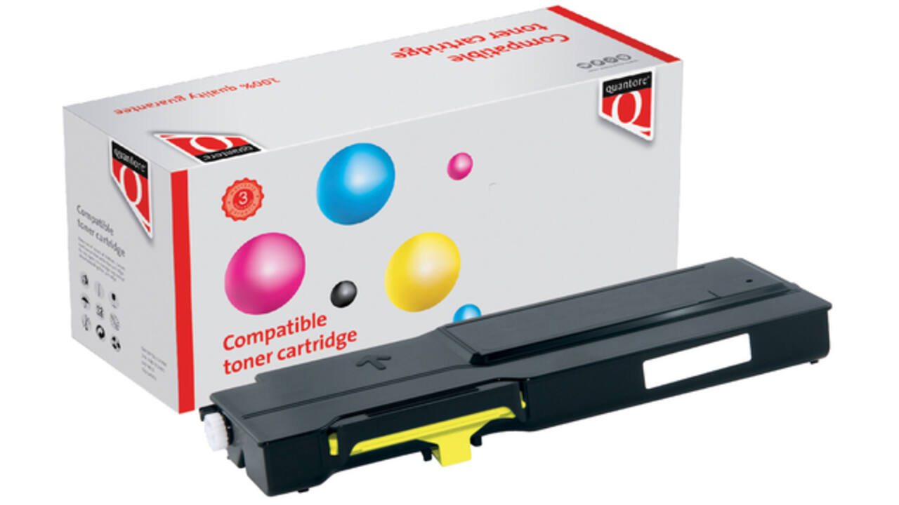 Tonercartridge Quantore alternatief tbv Xerox 106R02231 geel