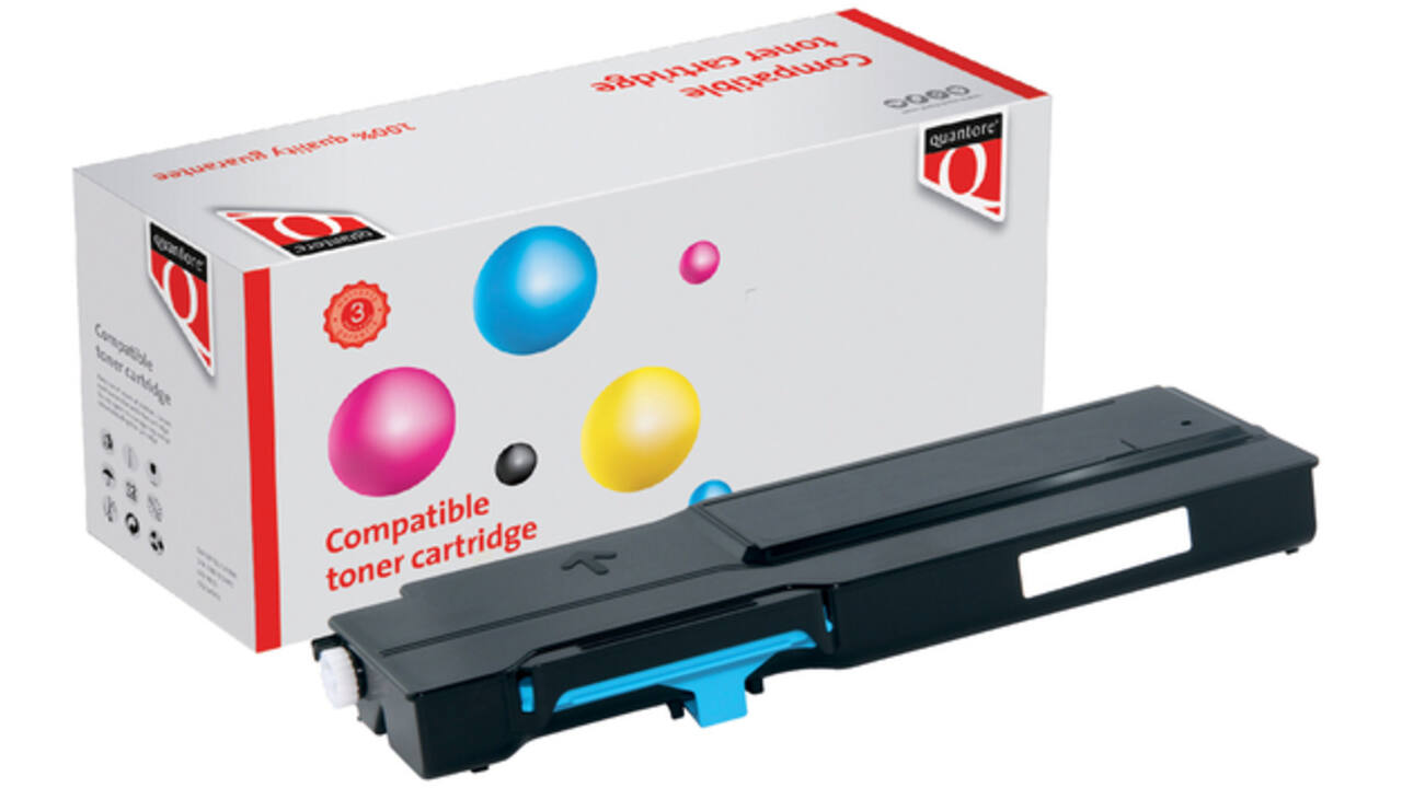 Tonercartridge Quantore alternatief tbv Xerox 106R02229 blauw