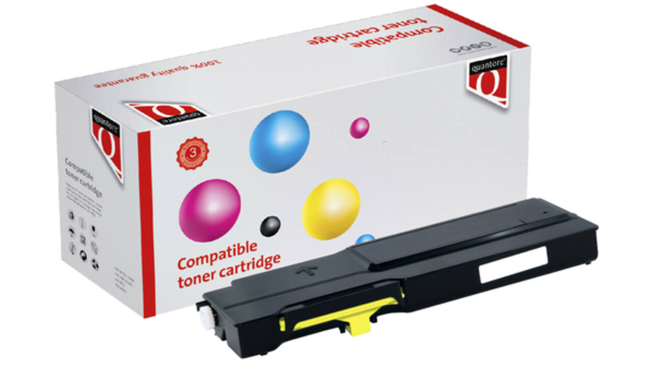 Tonercartridge Quantore alternatief tbv Xerox 106R03529 geel