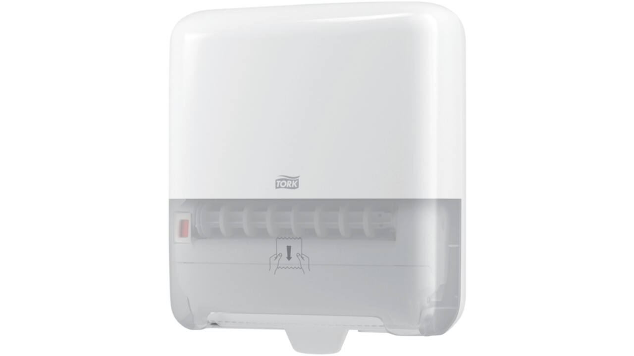 Handdoekroldispenser Tork Matic® H1 Elevation wit 551000