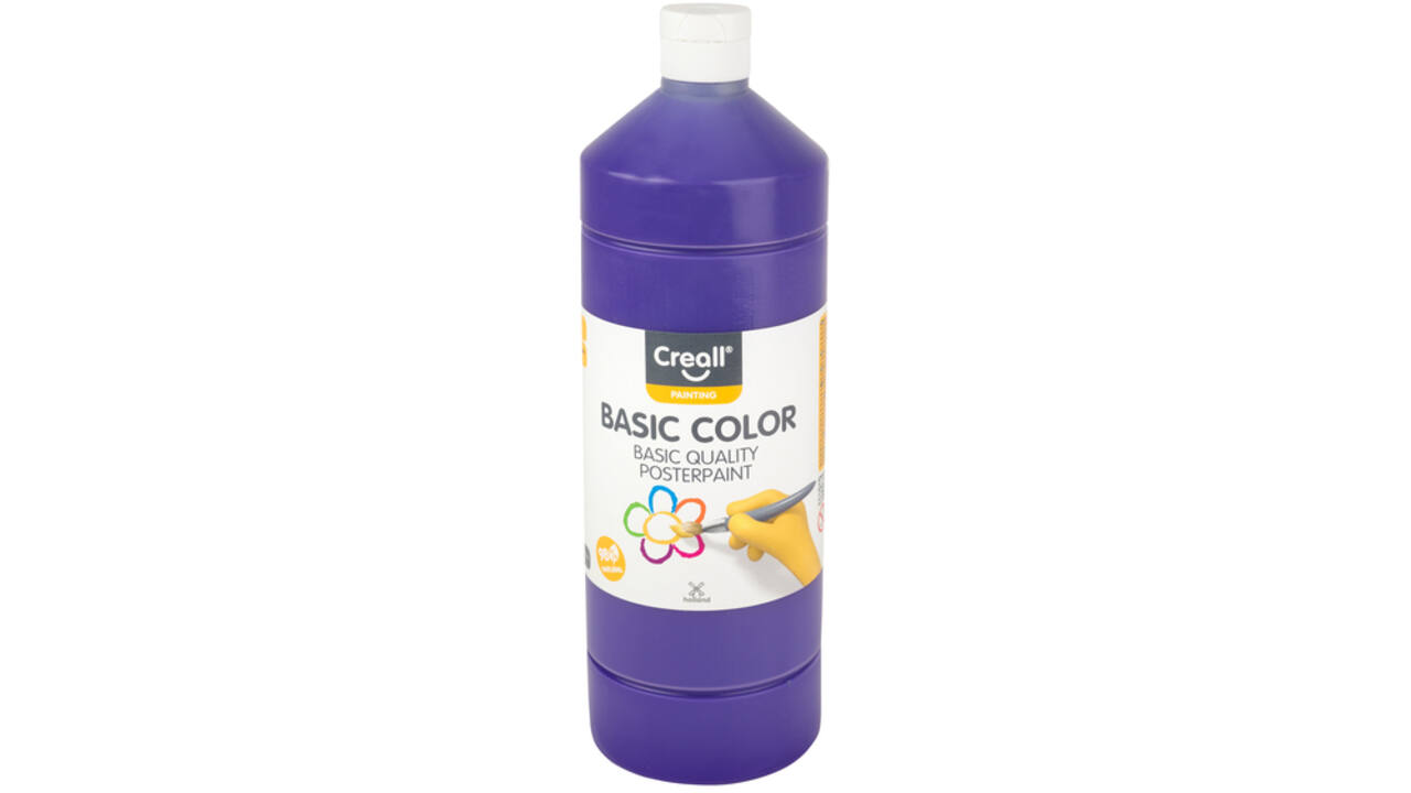 Plakkaatverf Creall basic paars 1000ml